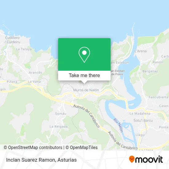 Inclan Suarez Ramon map