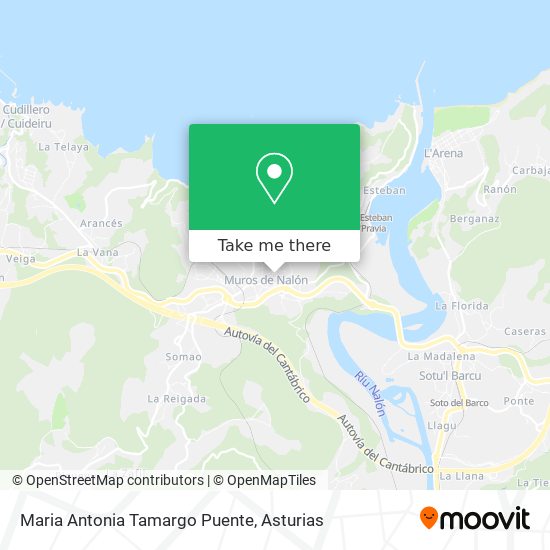 Maria Antonia Tamargo Puente map