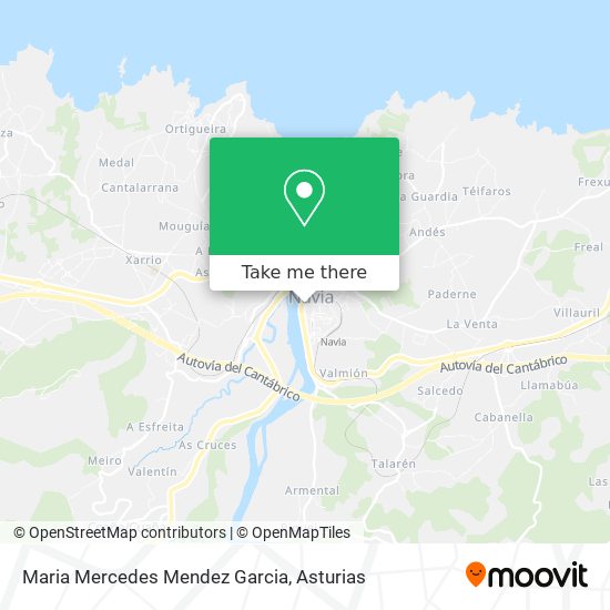 Maria Mercedes Mendez Garcia map