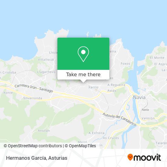 Hermanos García map