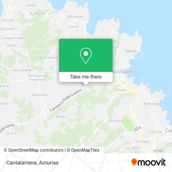 Cantalarrana map