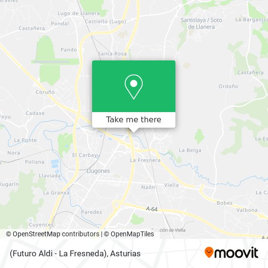 (Futuro Aldi - La Fresneda) map