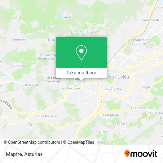 Mapfre map