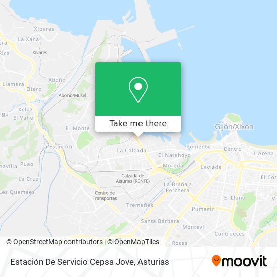 Estación De Servicio Cepsa Jove map
