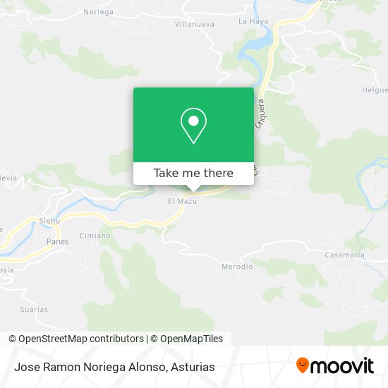 Jose Ramon Noriega Alonso map