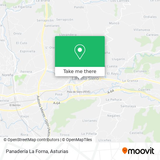 Panadería La Forna map