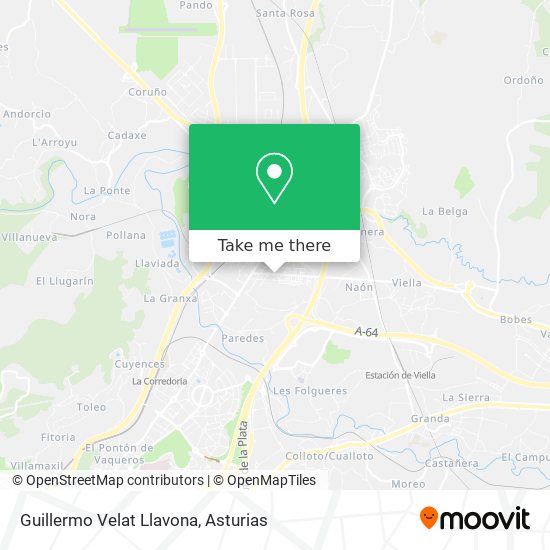 Guillermo Velat Llavona map