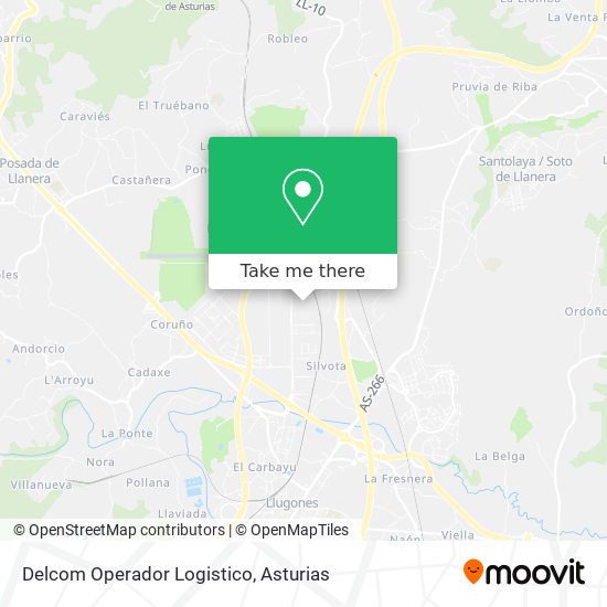 Delcom Operador Logistico map