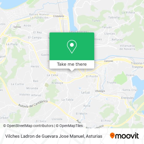 Vilches Ladron de Guevara Jose Manuel map