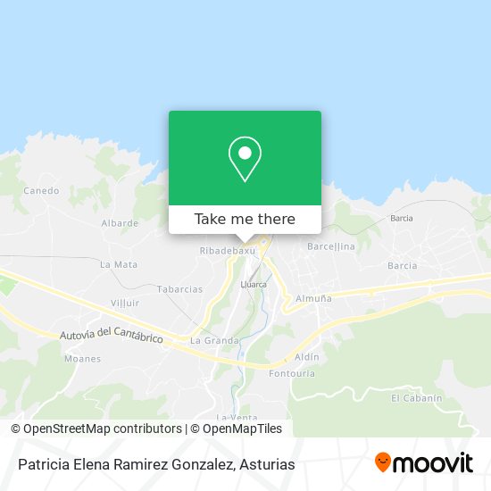 Patricia Elena Ramirez Gonzalez map