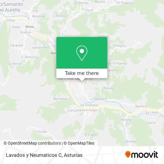 Lavados y Neumaticos C map