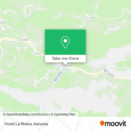 Hotel La Rivera map