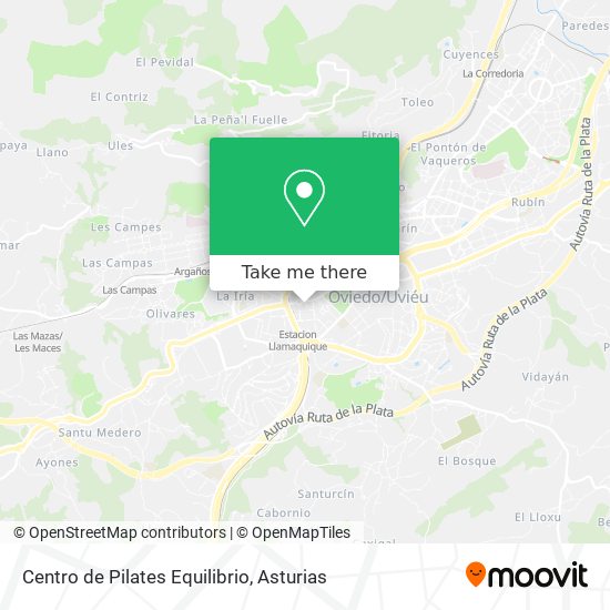 Centro de Pilates Equilibrio map