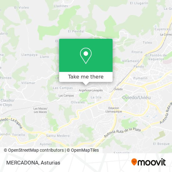 mapa MERCADONA