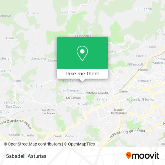 mapa Sabadell