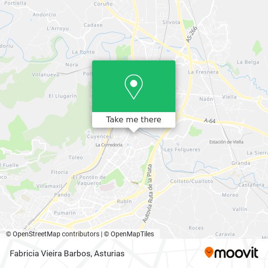 Fabricia Vieira Barbos map