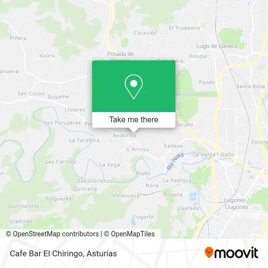 Cafe Bar El Chiringo map