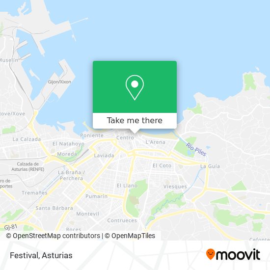 mapa Festival