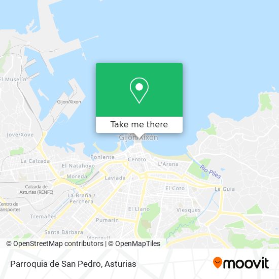Parroquia de San Pedro map