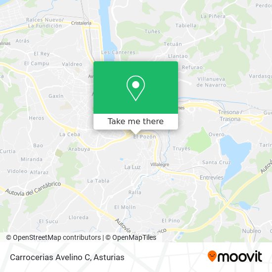 Carrocerias Avelino C map