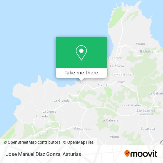 Jose Manuel Diaz Gonza map