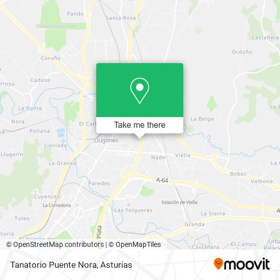 Tanatorio Puente Nora map