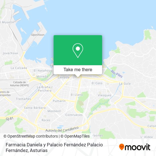 Farmacia Daniela y Palacio Fernández Palacio Fernández map