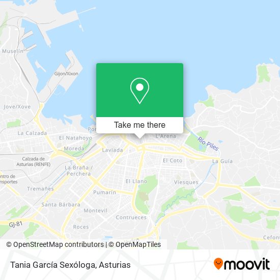 Tania García Sexóloga map