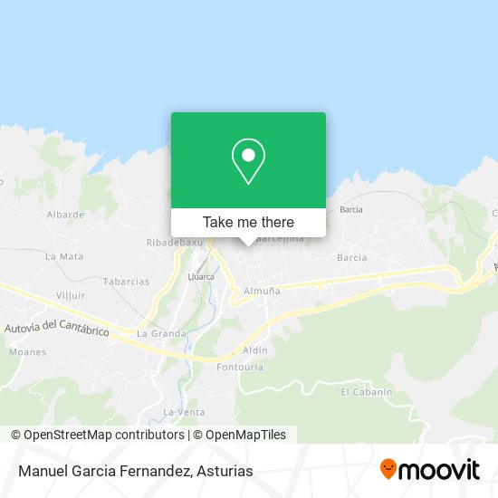 Manuel Garcia Fernandez map