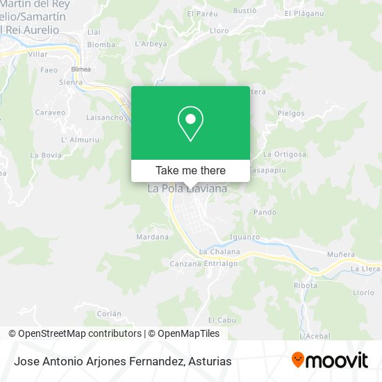 Jose Antonio Arjones Fernandez map