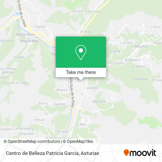 Centro de Belleza Patricia Garcia map