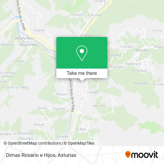 Dimas Rosario e Hijos map