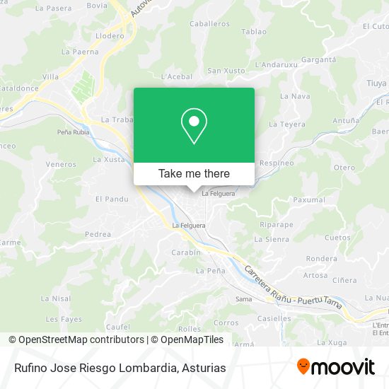 mapa Rufino Jose Riesgo Lombardia