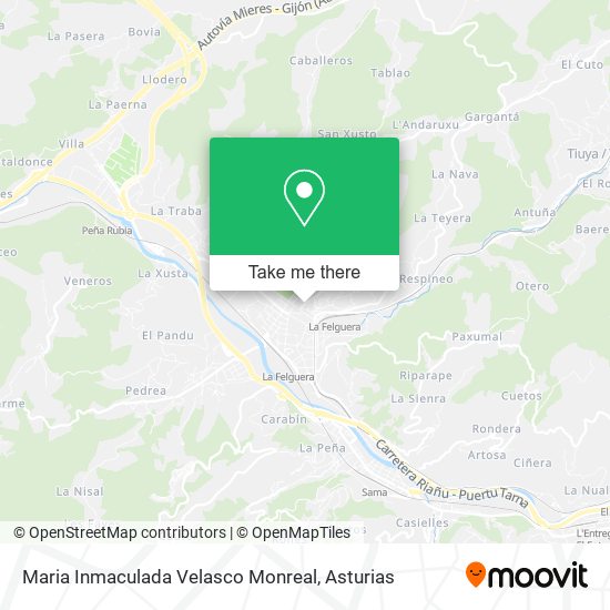 mapa Maria Inmaculada Velasco Monreal