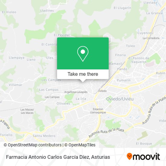 Farmacia Antonio Carlos García Díez map