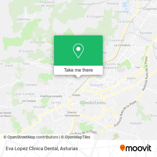 Eva Lopez Clinica Dental map