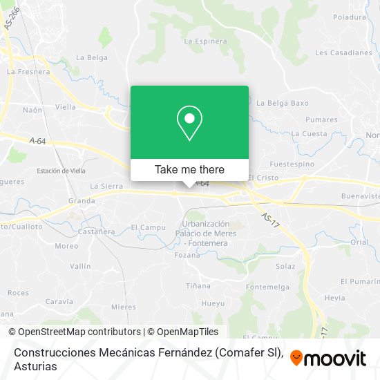 Construcciones Mecánicas Fernández (Comafer Sl) map