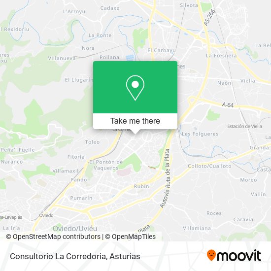 Consultorio La Corredoria map
