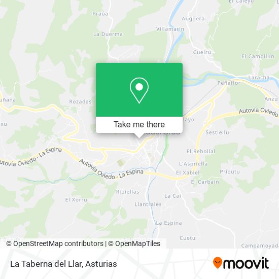 La Taberna del Llar map