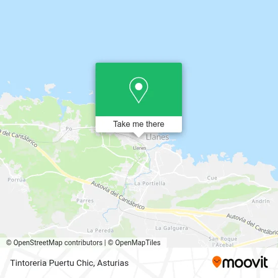 Tintoreria Puertu Chic map