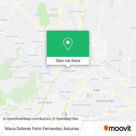 Maria Dolores Feito Fernandez map