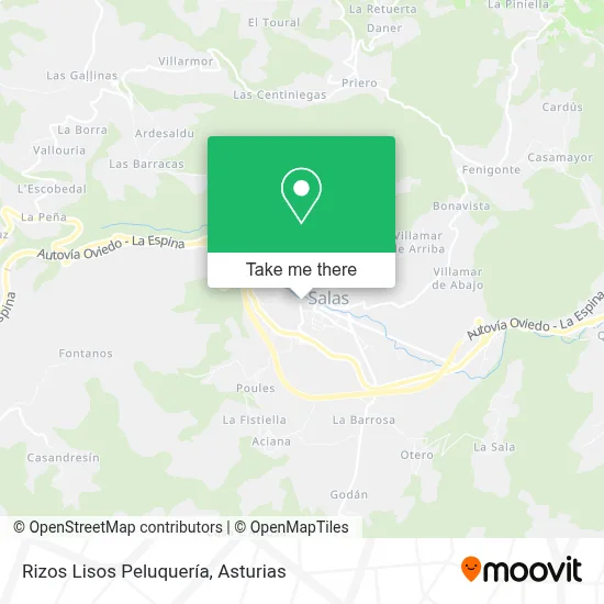 Rizos Lisos Peluquería map