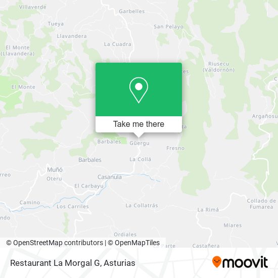 Restaurant La Morgal G map