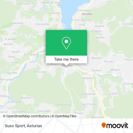 Suso Sport map