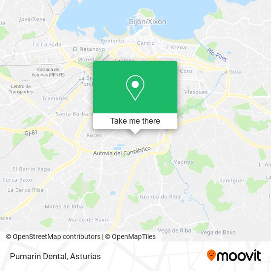 Pumarin Dental map