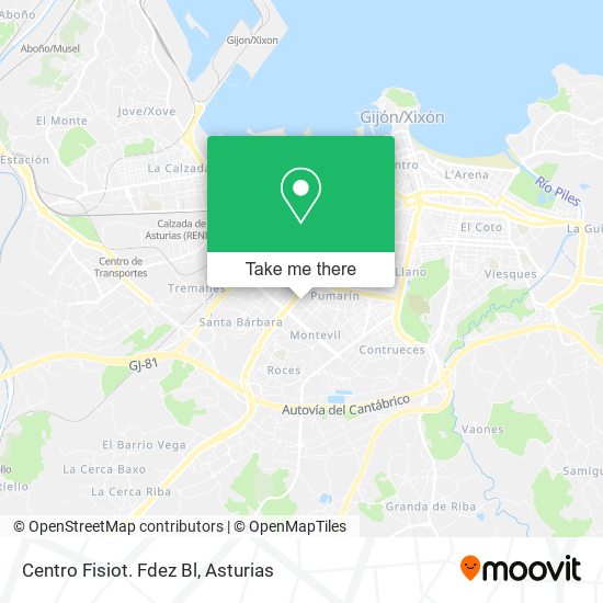 Centro Fisiot. Fdez Bl map