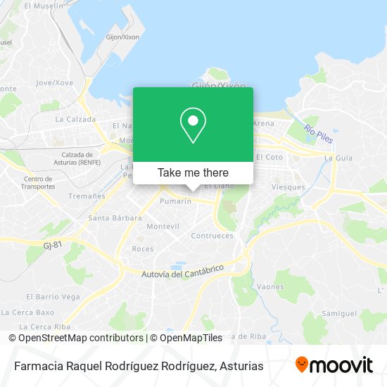 Farmacia Raquel Rodríguez Rodríguez map