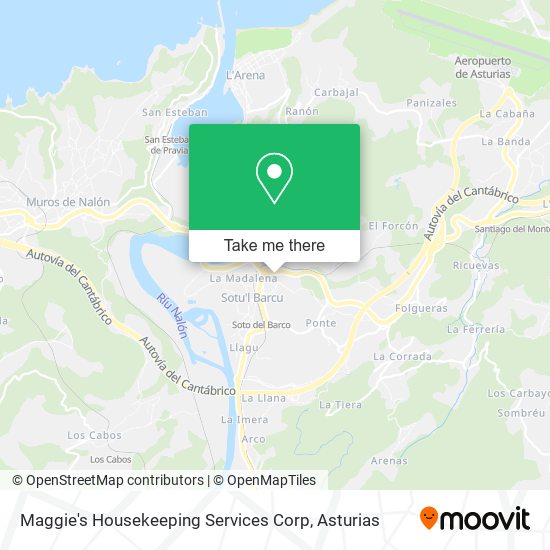 mapa Maggie's Housekeeping Services Corp