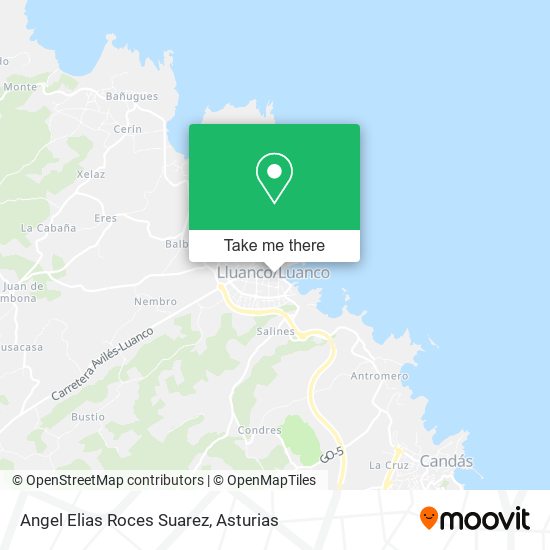 Angel Elias Roces Suarez map