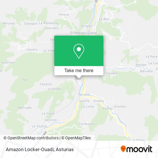 Amazon Locker-Ouadi map